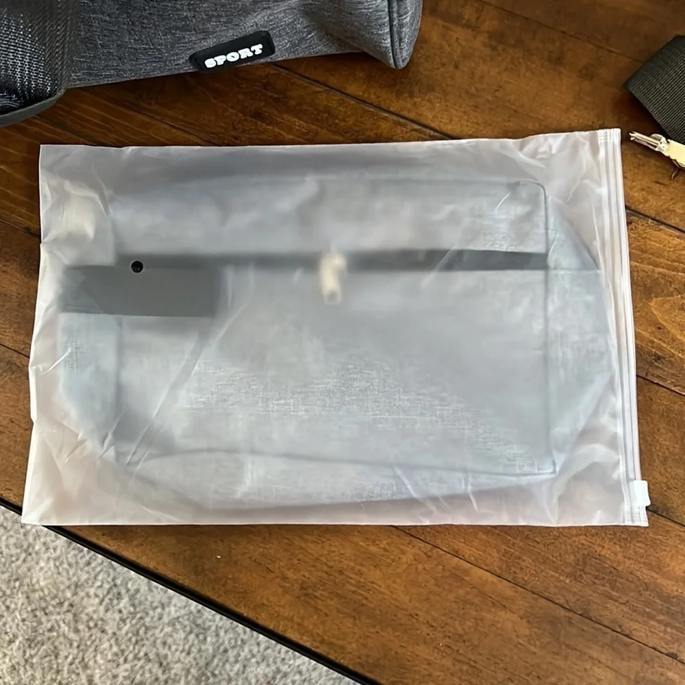 Sport Small Gray Duffel Bag